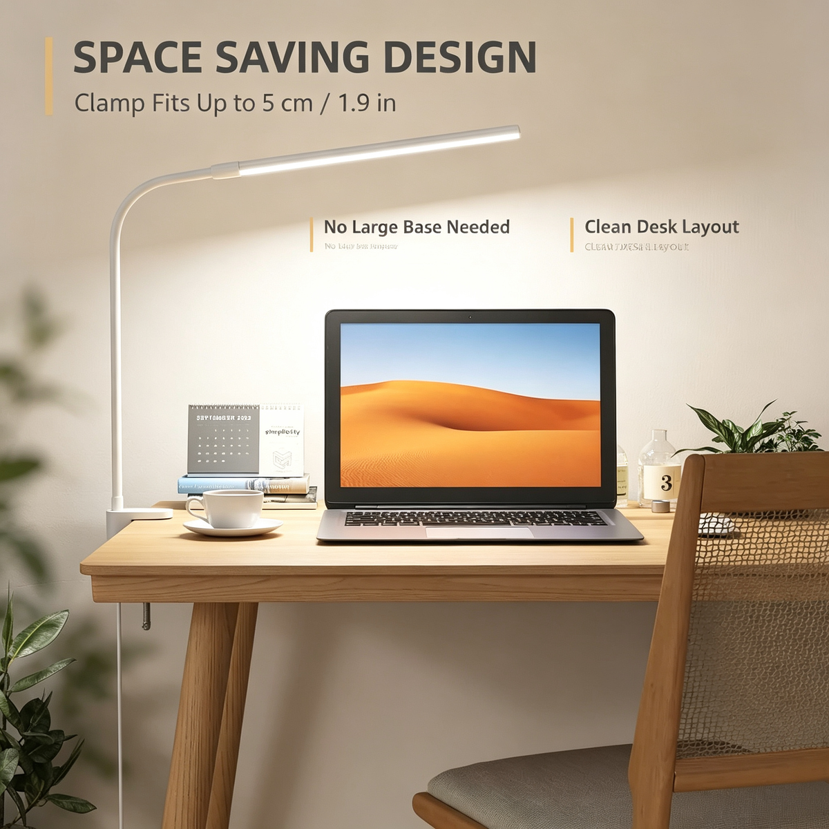 LED Desk Lamp with Clamp