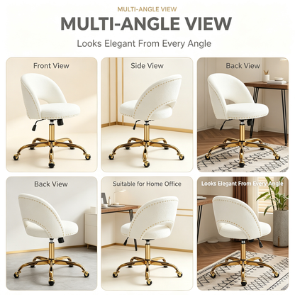 Modern Soft Upholstered Home Office Chair