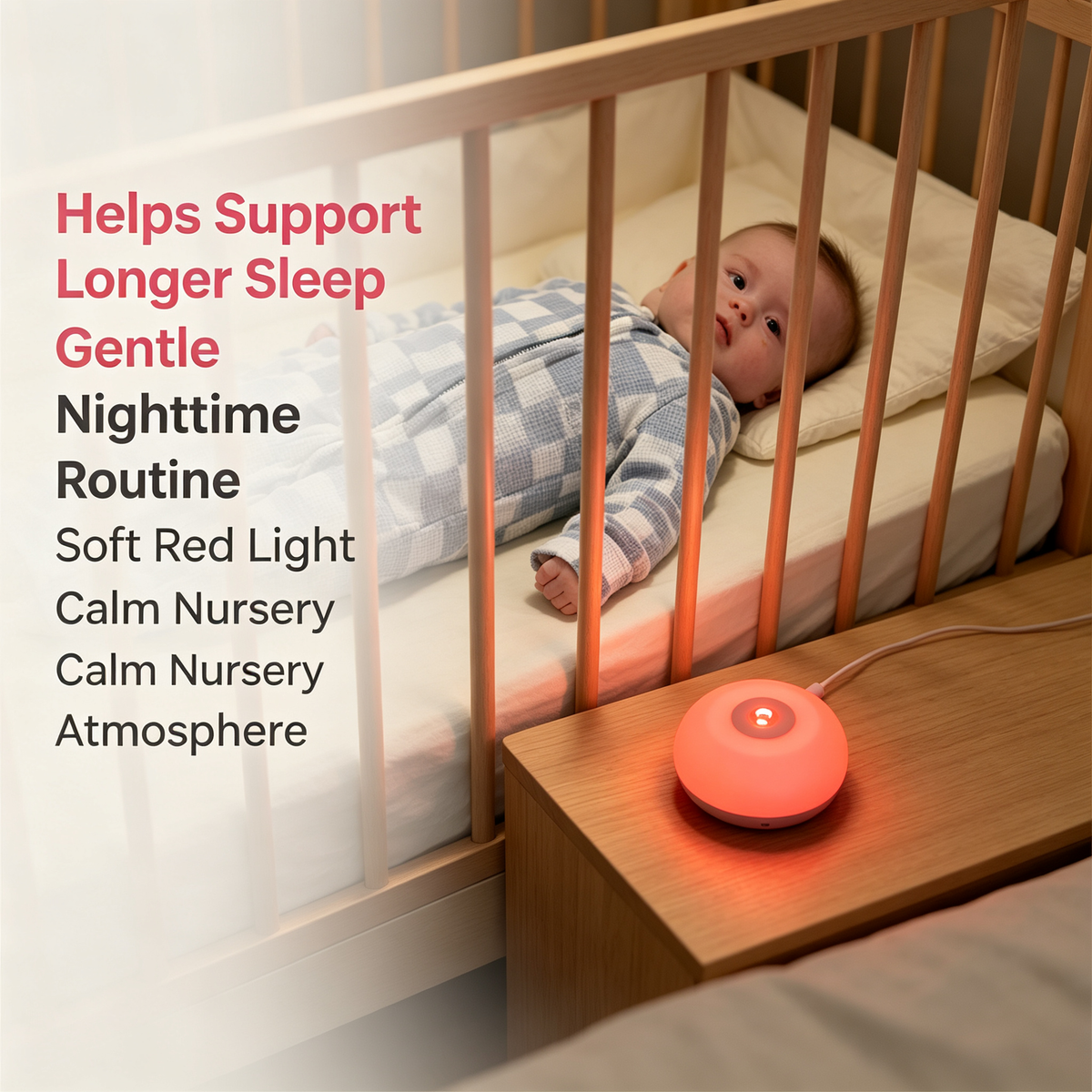 Baby Sleep Sound and Night Light