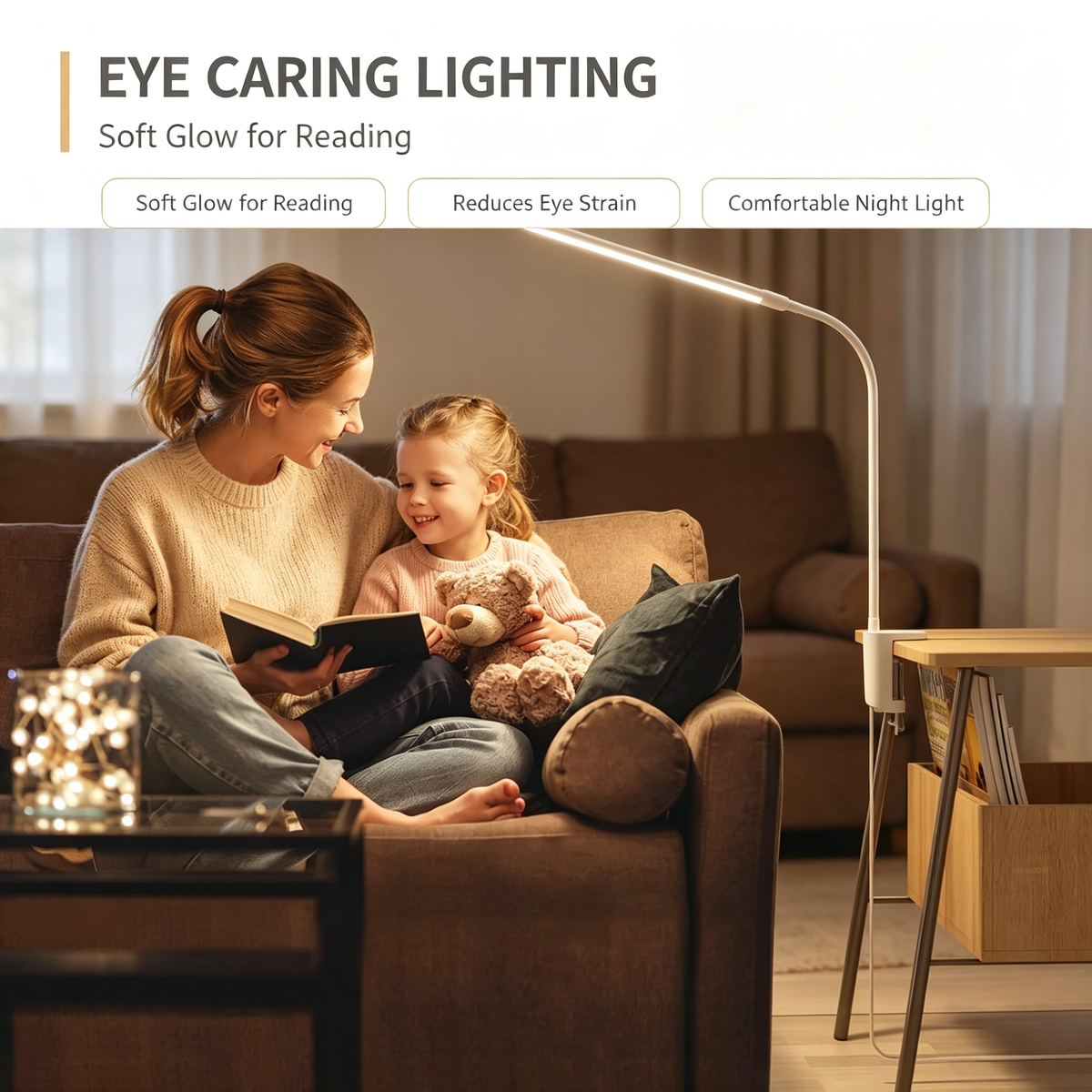 LED Desk Lamp with Clamp