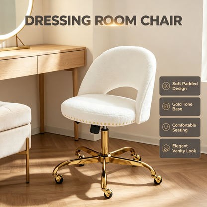 Modern Soft Upholstered Home Office Chair