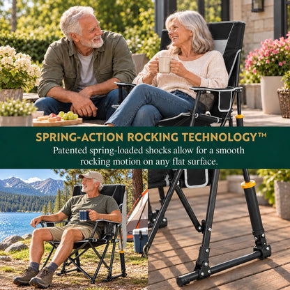 The Rock-Anywhere Auto-Shock Rocker – 2 Chair Set