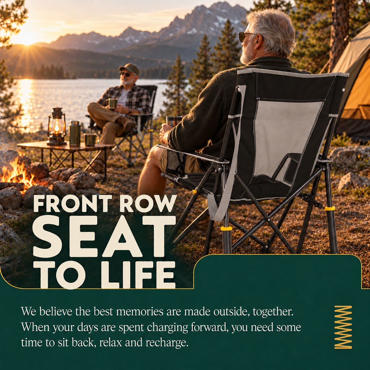 The Rock-Anywhere Auto-Shock Rocker – 2 Chair Set
